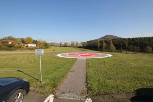 Hubschrauberlandeplätze für die Kreiskliniken Kassel GmbH in Wolfhagen und Hofgeismar