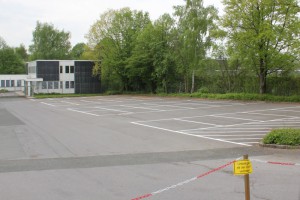 Parkplatzmarkierungen HEWI in Mengeringhausen